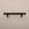 Sapphire Delta Series 3-3/4 in. (96 mm) Center-to-Center Modern Textured Black Cabinet Handle/Pull (20-Pack) SP-1009KN-96-BK-20